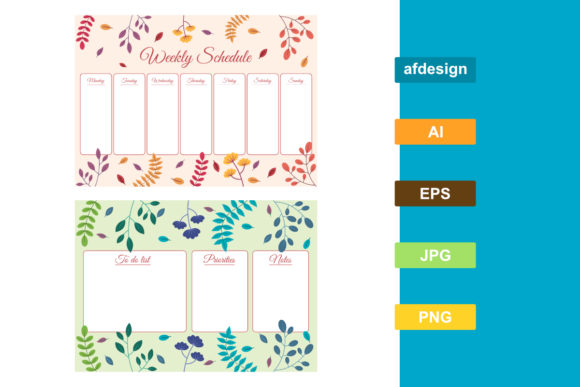 Download To Do List Template and Weekly Schedule - Weekly schedule Collection
