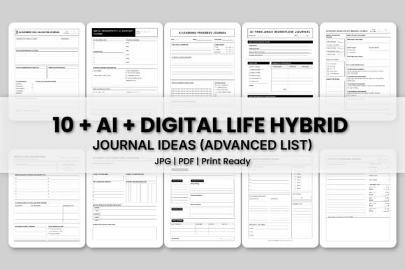 Download AI Logbook Bundle KDP Interior - Bundle kdp interior Collection